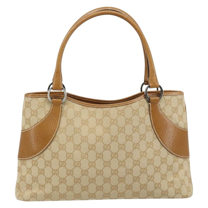 【日本直送】GUCCI GG帆布托特包 米棕色 113015 正品 173169V-12