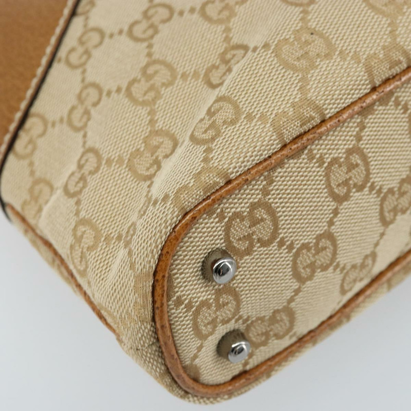 【日本直送】GUCCI GG帆布托特包 米棕色 113015 正品 173169V-14