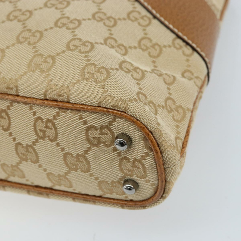 【日本直送】GUCCI GG帆布托特包 米棕色 113015 正品 173169V-15