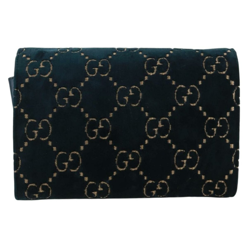 【日本直送】GUCCI Dionysus 鏈條單肩包 絲絨 海軍藍 銀色 401231 正品 173239V-1