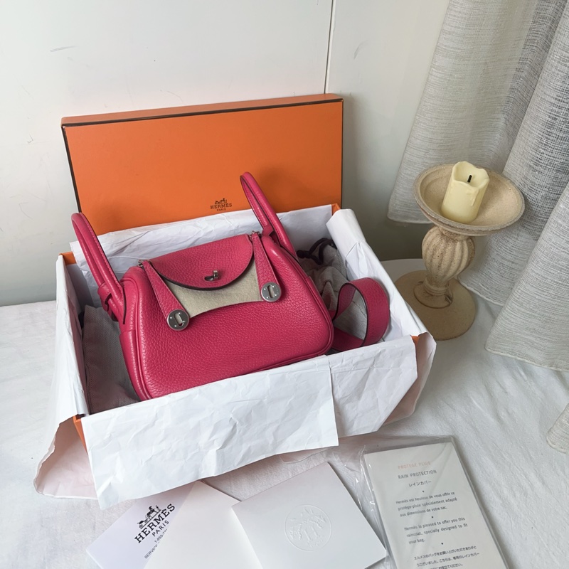 ෆ Hermes Mini Lindy 唇膏粉🈶2021購證-2