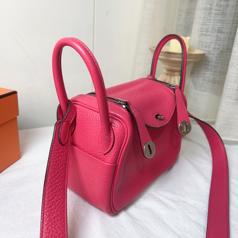 ෆ Hermes Mini Lindy 唇膏粉🈶2021購證-6