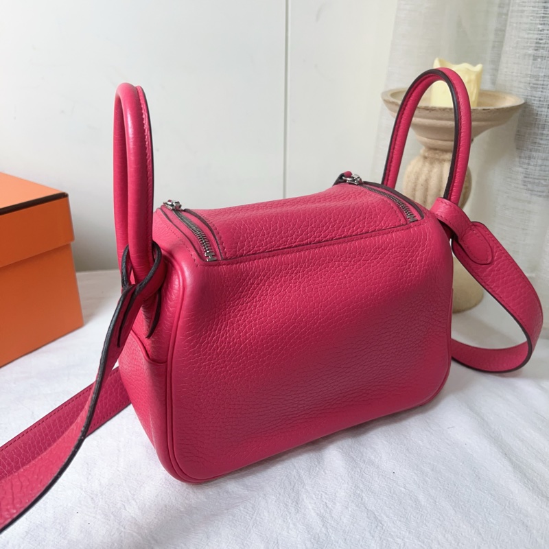 ෆ Hermes Mini Lindy 唇膏粉🈶2021購證-8