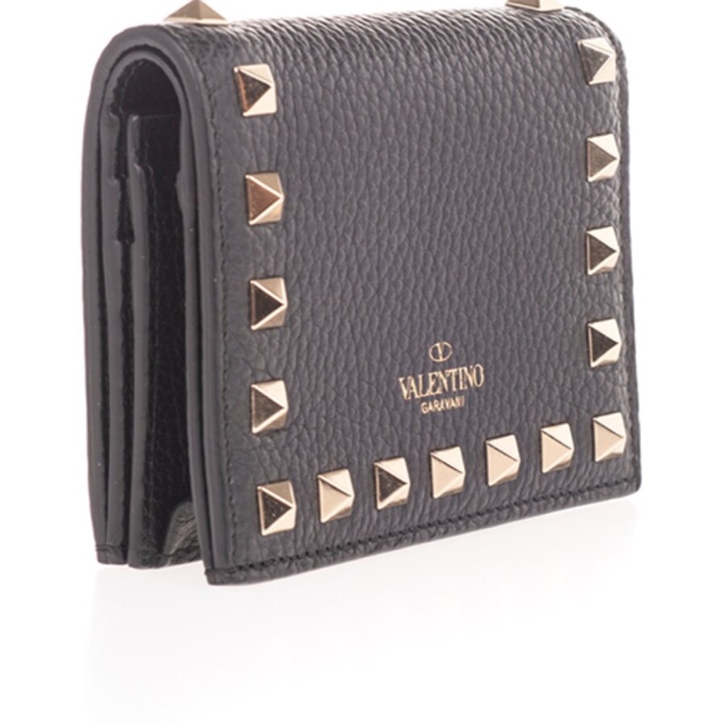 Valentino 女士 徽標鉚釘錢包均碼碼-1