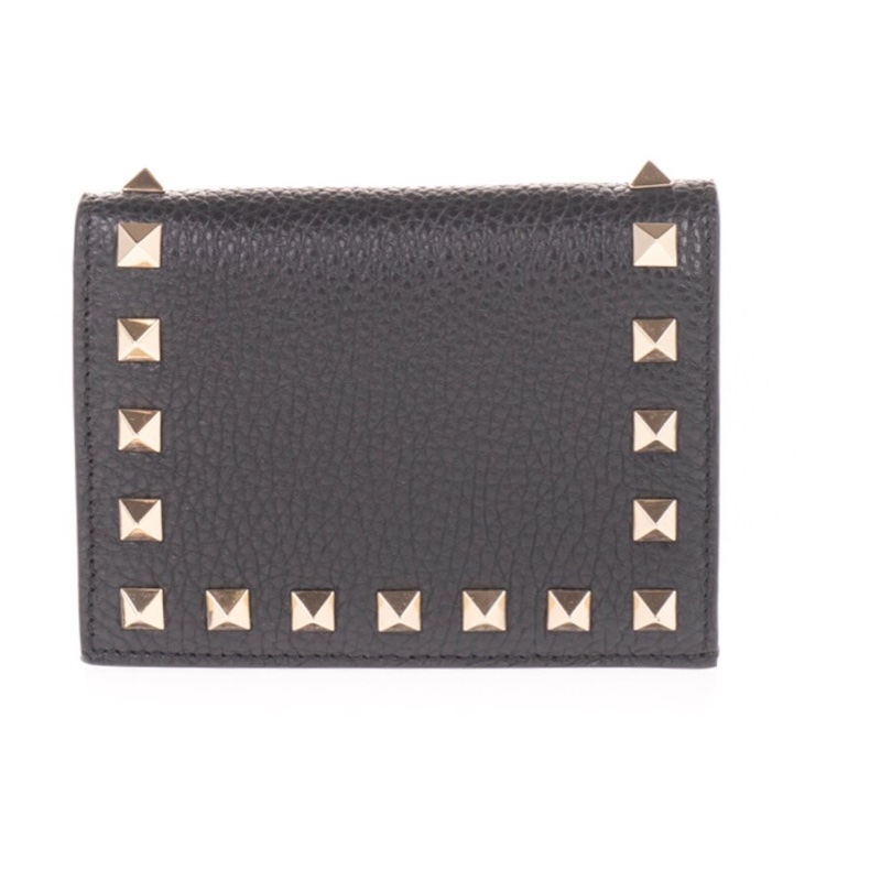 Valentino 女士 徽標鉚釘錢包均碼碼-4