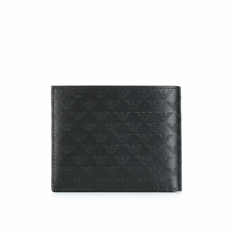 Emporio Armani 男士 徽標錢包均碼碼-3