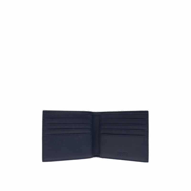 Kenzo 男士 標誌印花雙折錢包均碼碼11.5 X 10.5 CM-1