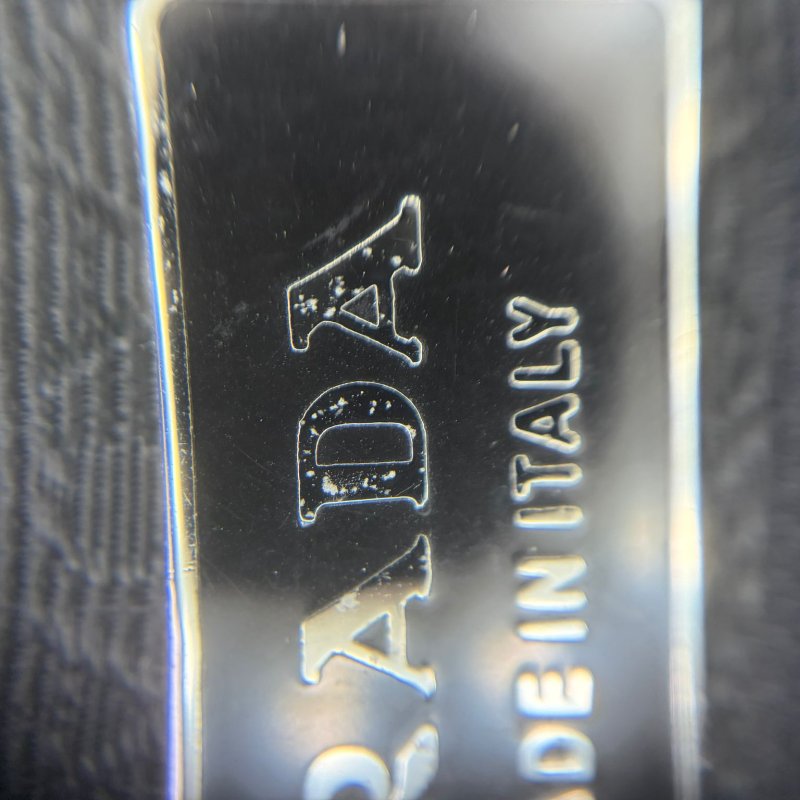 Prada 尼龍拼皮 Hobo 腋下包-4