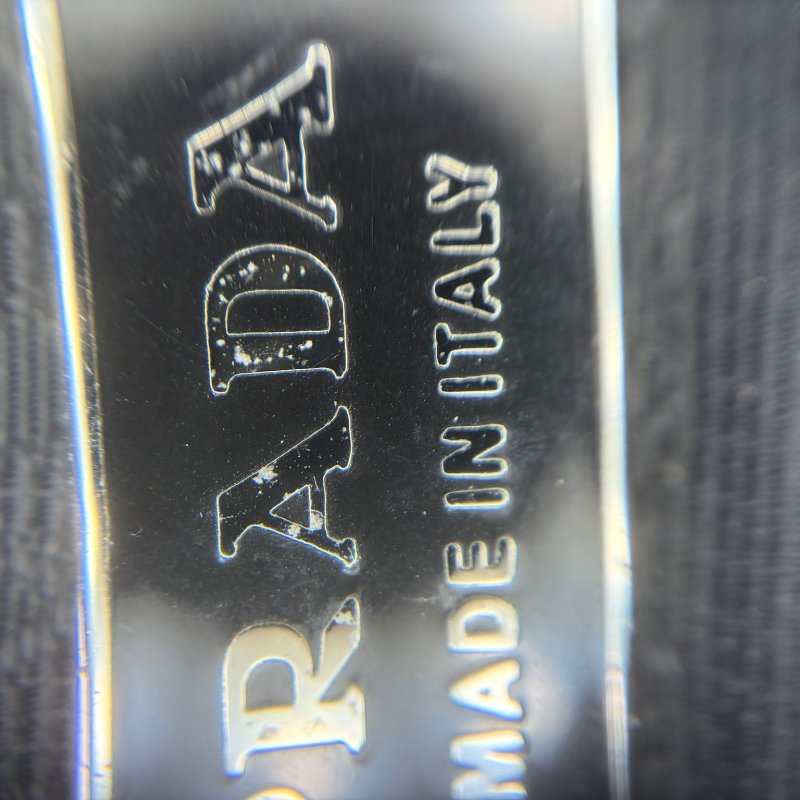 Prada 尼龍拼皮 Hobo 腋下包-17