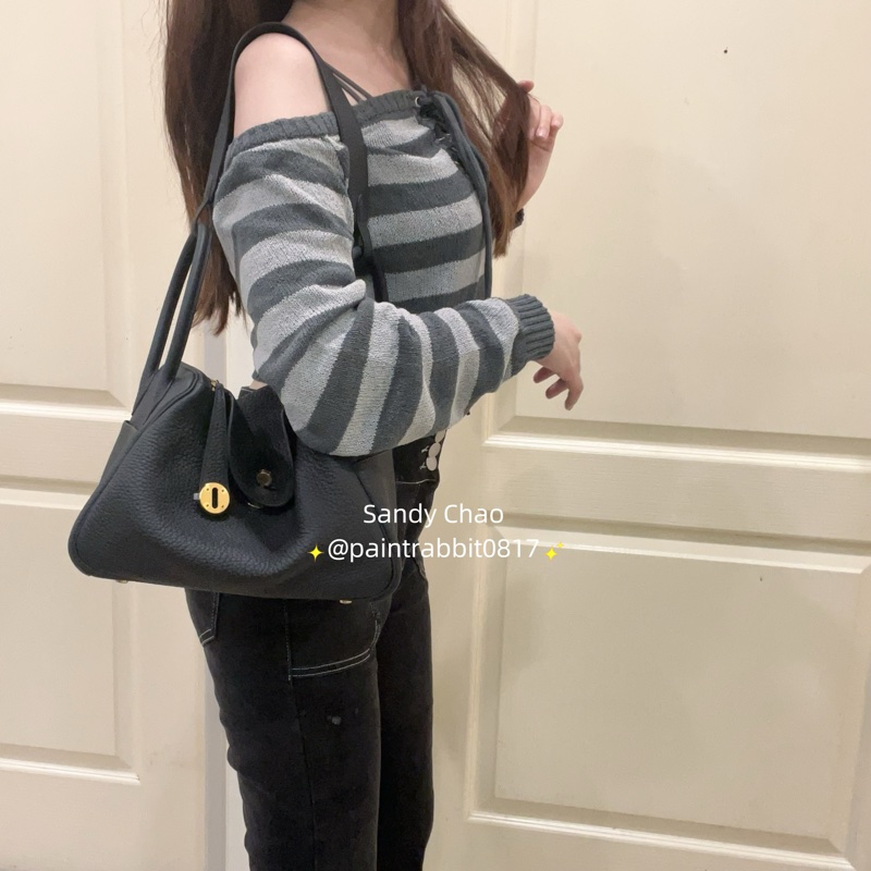 ෆHermes lindy26黑金🈶購證-1