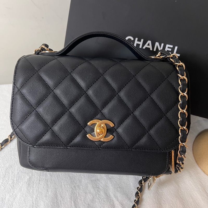 ෆ Chanel手把郵差包-4