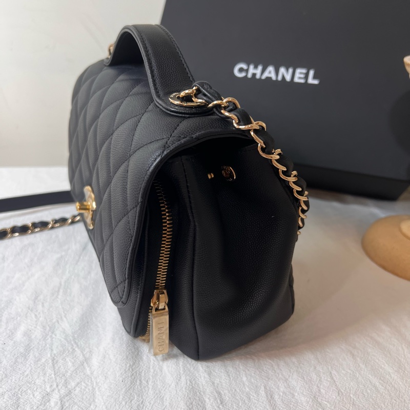 ෆ Chanel手把郵差包-7