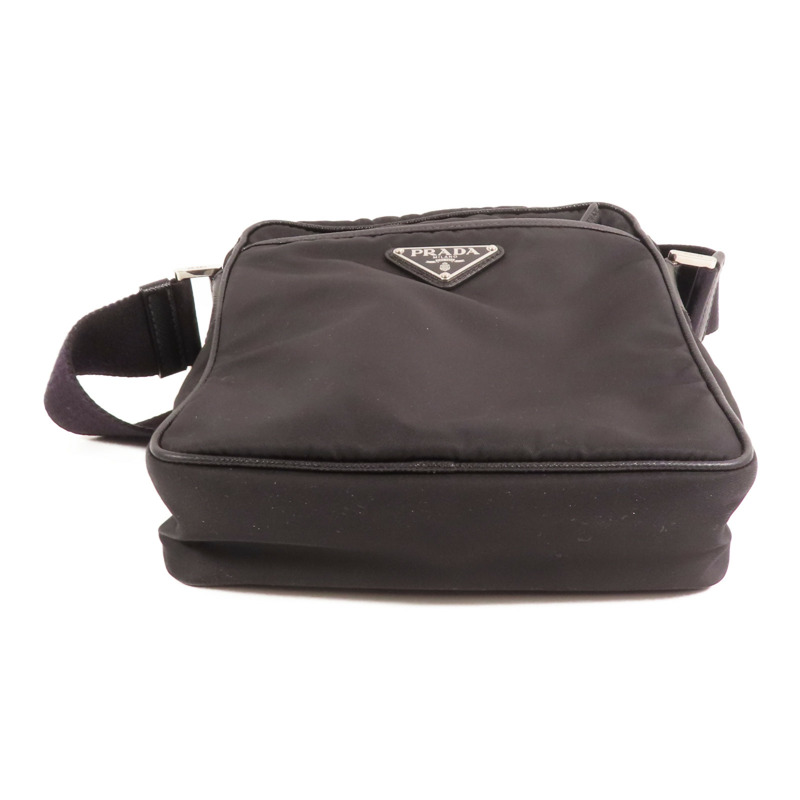 PRADA 尼龍Shoulder Bag銀扣肩背袋-3
