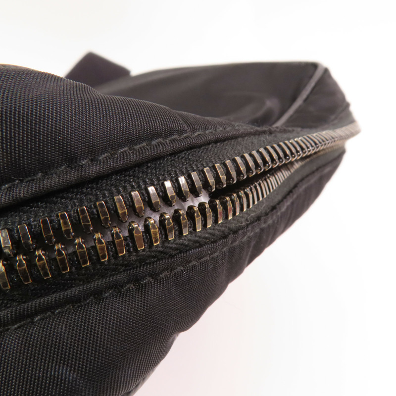 PRADA 尼龍Shoulder Bag銀扣肩背袋-11