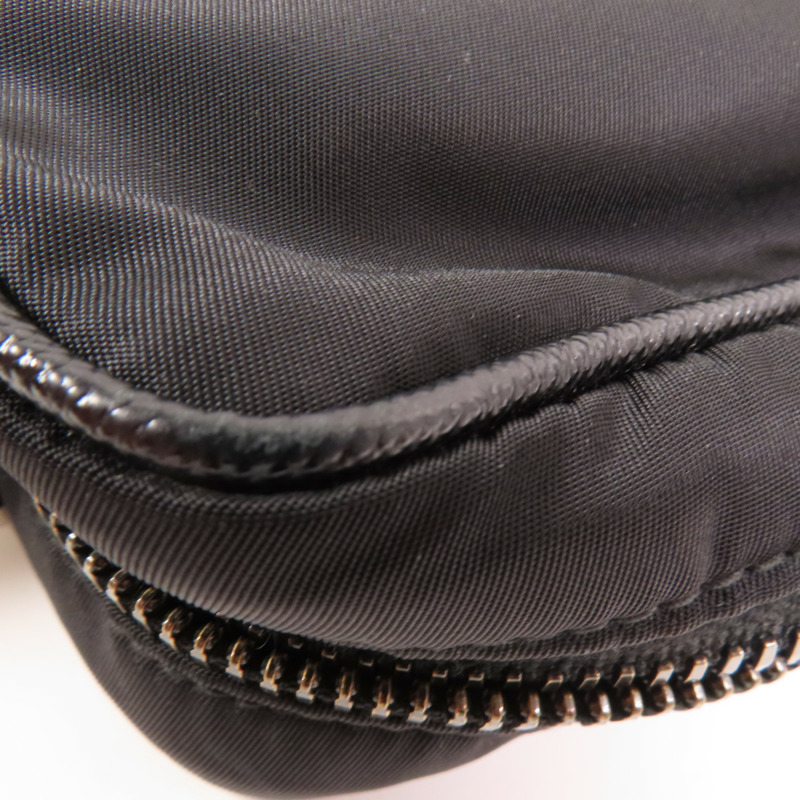PRADA 尼龍Shoulder Bag銀扣肩背袋-12