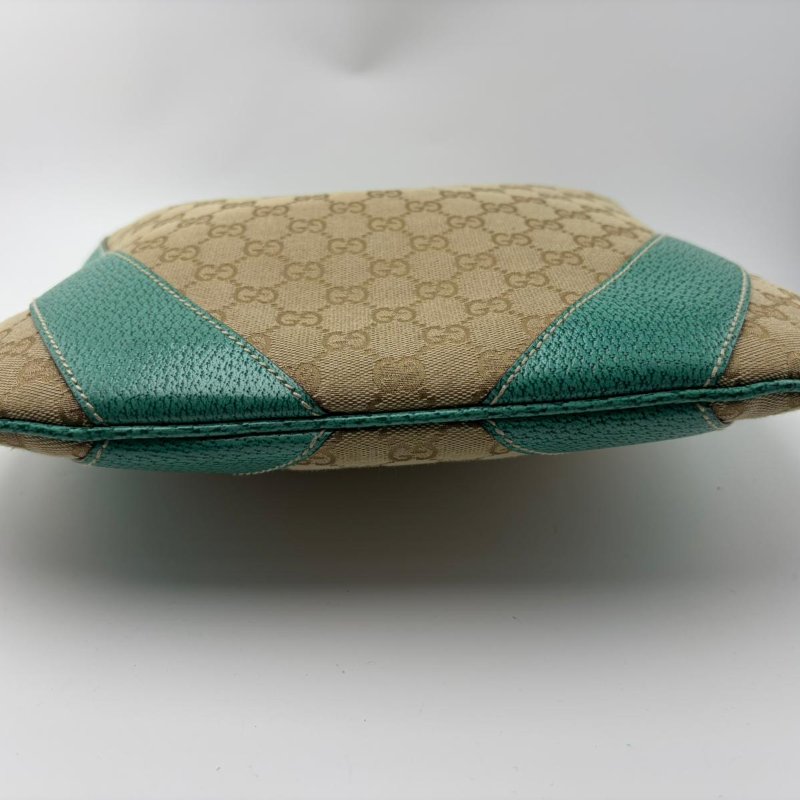 Gucci GG Supreme 老花 Hobo 腋下包-10