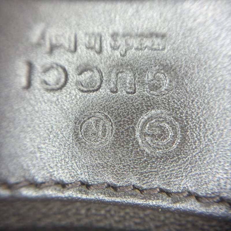 Gucci Guccissima 壓紋皮革 Hobo 腋下包-7