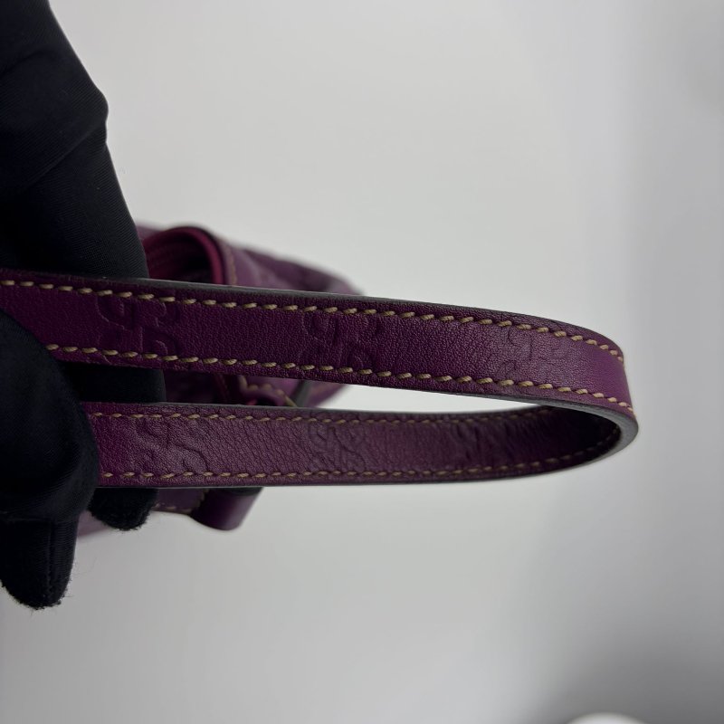 Gucci Guccissima 壓紋皮革 Hobo 腋下包-25