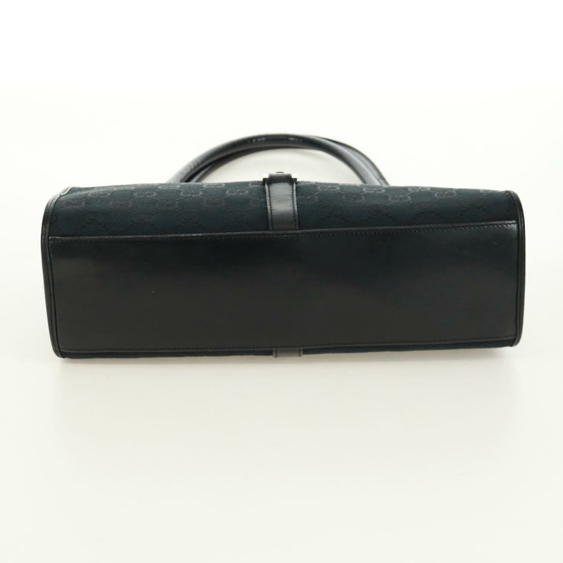 【日本直送】GUCCI GG帆布Jackie肩背包 黑色 銀色 002 1067 正品 171604V-4