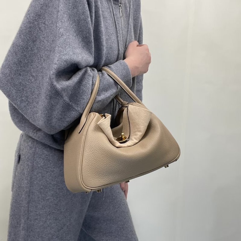 HERMES Lindy 26 - 風衣灰金 Z-9