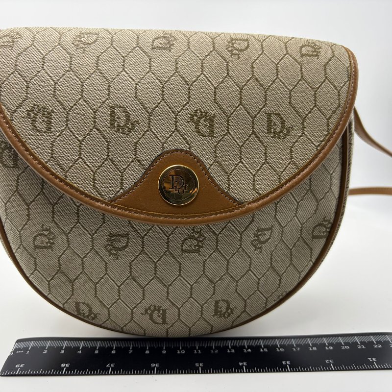 Christian Dior Diorissimo 復古馬鞍包-0