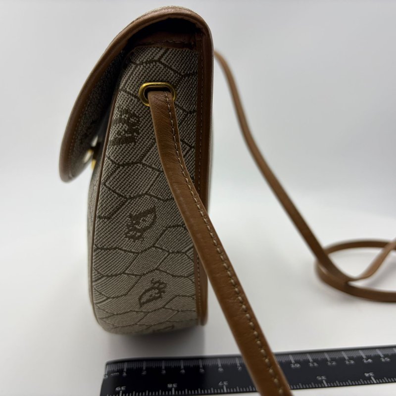 Christian Dior Diorissimo 復古馬鞍包-1