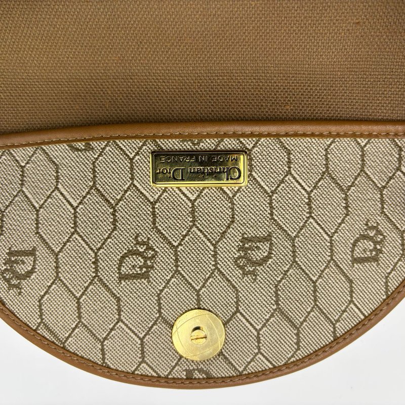 Christian Dior Diorissimo 復古馬鞍包-3