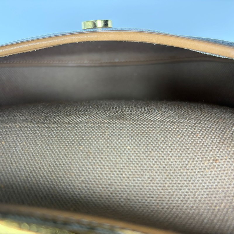 Christian Dior Diorissimo 復古馬鞍包-8