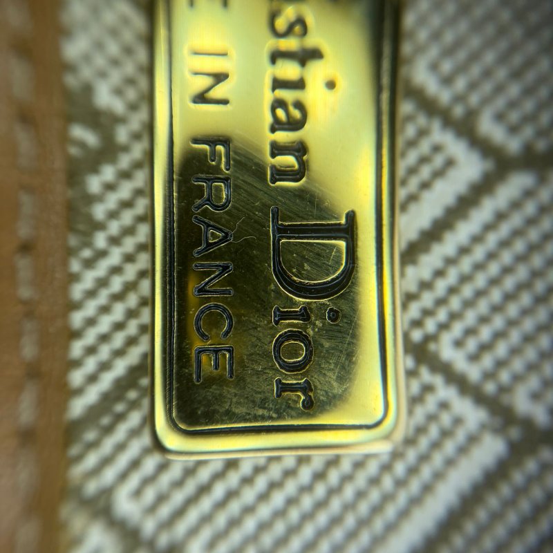 Christian Dior Diorissimo 復古馬鞍包-9