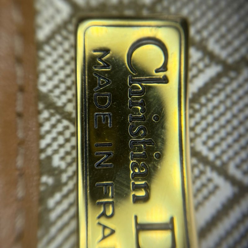Christian Dior Diorissimo 復古馬鞍包-12