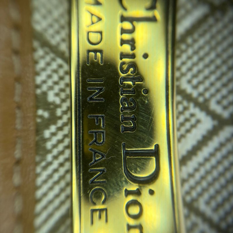 Christian Dior Diorissimo 復古馬鞍包-13