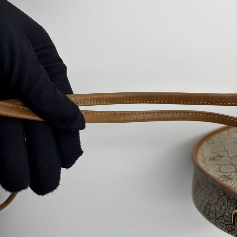 Christian Dior Diorissimo 復古馬鞍包-14