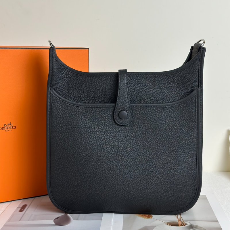 HERMES Evelyne 29 - 黑銀 K-4