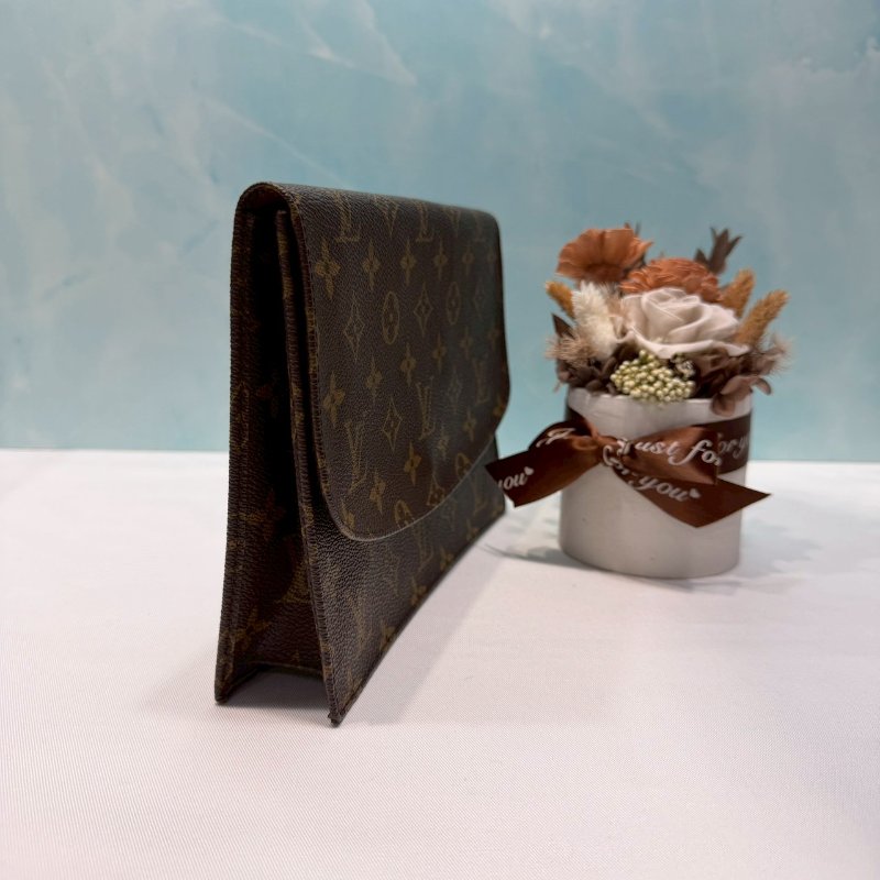 LV Pochette Rabat 23老花手拿包-3