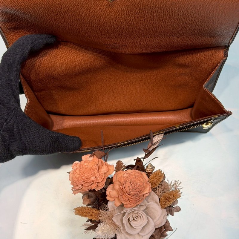 LV Pochette Rabat 23老花手拿包-4