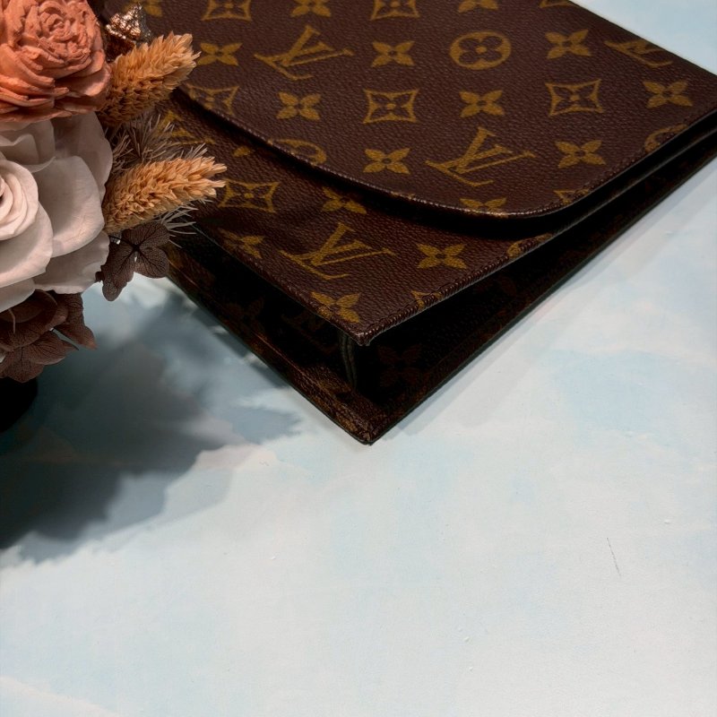 LV Pochette Rabat 23老花手拿包-6