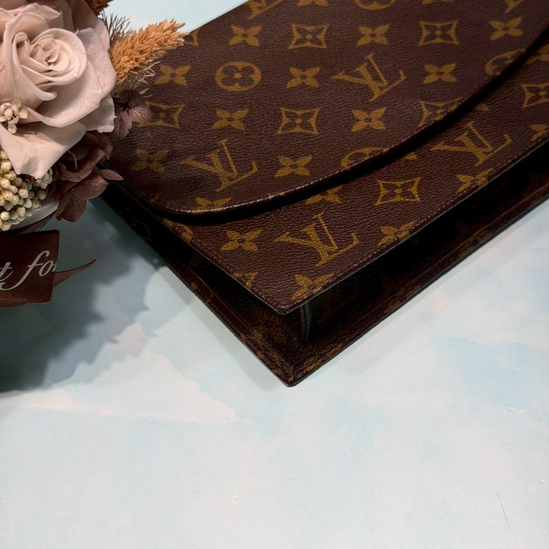 LV Pochette Rabat 23老花手拿包-7