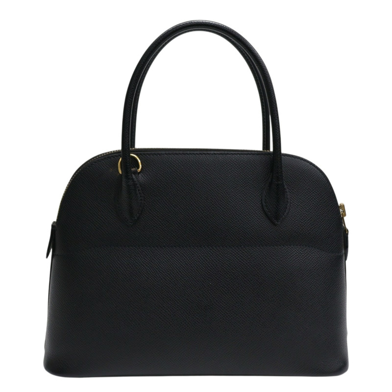 黑色 Epsom牛皮 Bolide 27 柏莉包 两用包 Z刻 金釦【HERMES 愛馬仕】-1