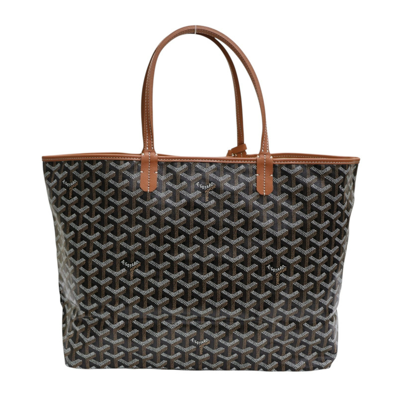 棕色 帆布 Saint Louis PM 托特包 肩背包【GOYARD 高雅德】 STLOUIPMLTY01CL03P-1