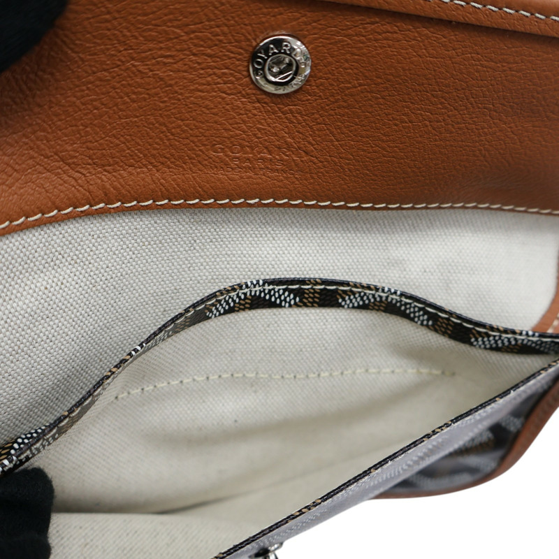 棕色 帆布 Saint Louis PM 托特包 肩背包【GOYARD 高雅德】 STLOUIPMLTY01CL03P-5