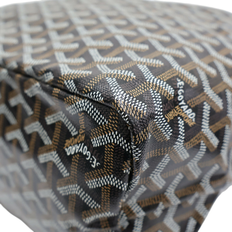 棕色 帆布 Saint Louis PM 托特包 肩背包【GOYARD 高雅德】 STLOUIPMLTY01CL03P-9