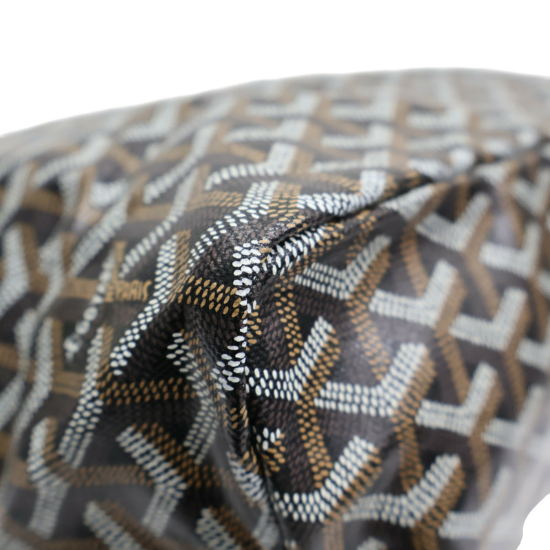 棕色 帆布 Saint Louis PM 托特包 肩背包【GOYARD 高雅德】 STLOUIPMLTY01CL03P-10