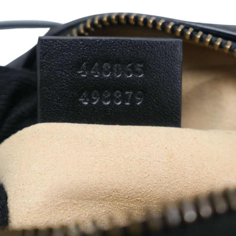黑色 牛皮 GG Marmont Mini 相機包 肩背包 448065【GUCCI 古馳】 448065-6