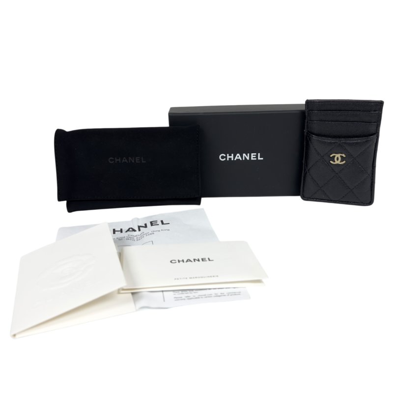 CHANEL CC 荔枝皮 卡包-0