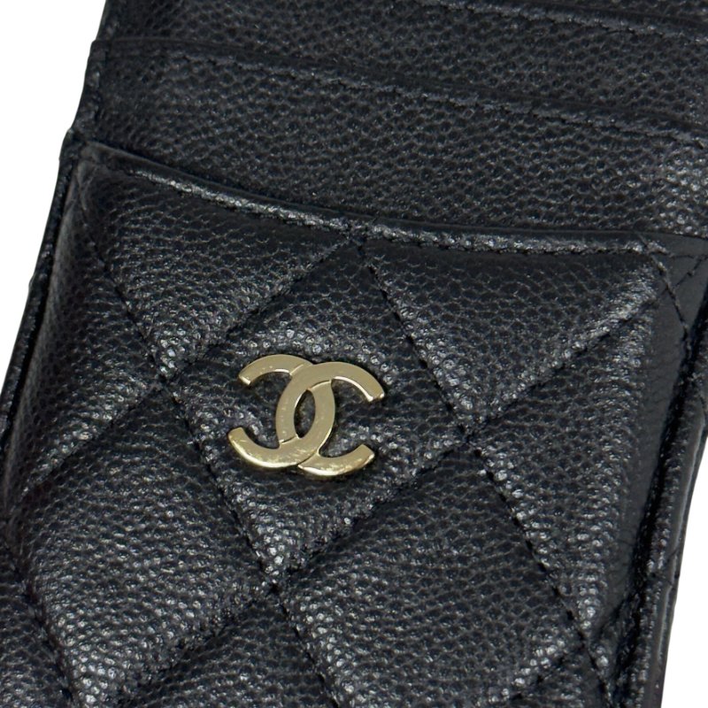 CHANEL CC 荔枝皮 卡包-2