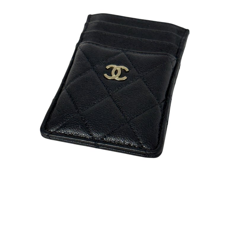 CHANEL CC 荔枝皮 卡包-7