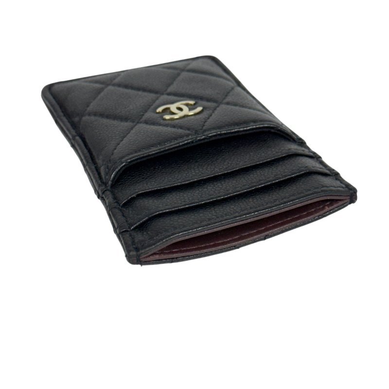 CHANEL CC 荔枝皮 卡包-8