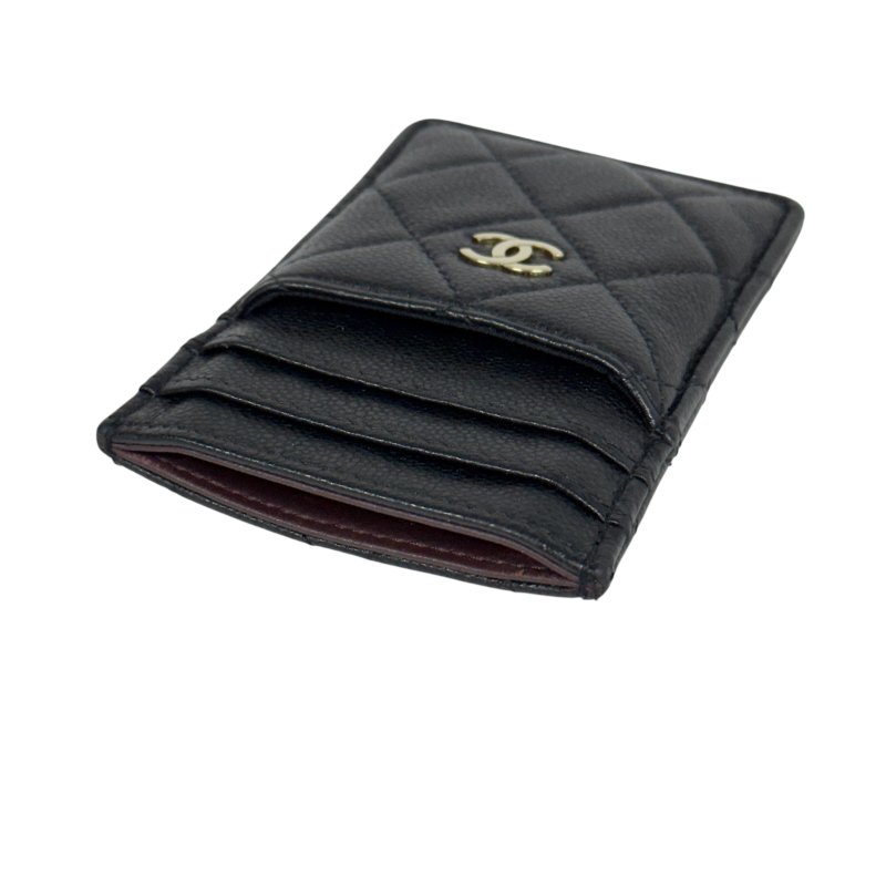 CHANEL CC 荔枝皮 卡包-9