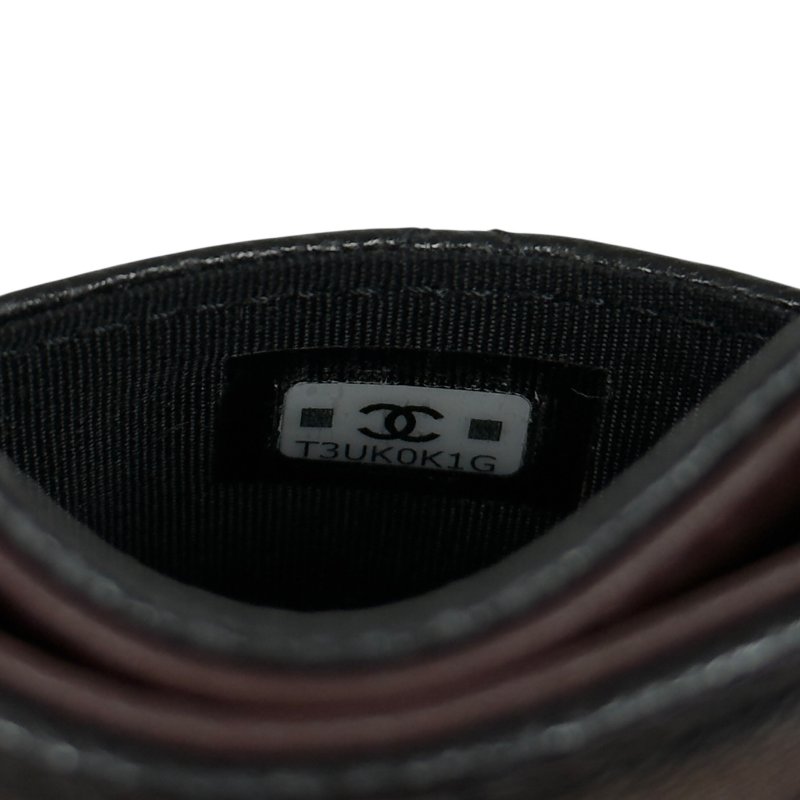 CHANEL CC 荔枝皮 卡包-16