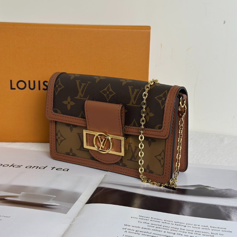 LOUIS VUITTON Dauphine達芙妮鍊帶小包-3